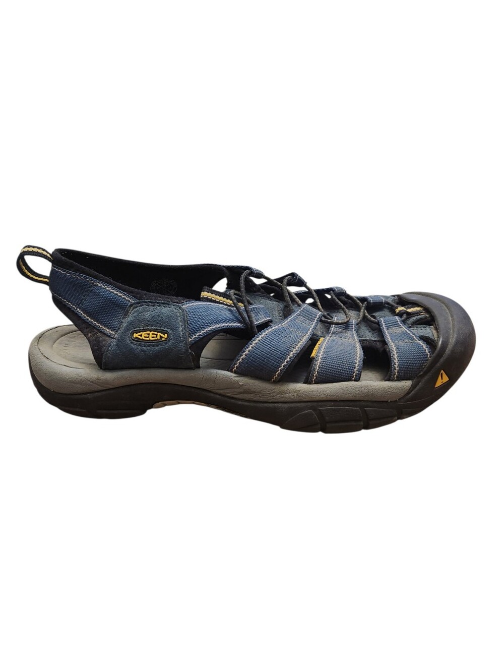 Keen Sandals Mens Size 13 Newport H2 Water Strappy Blue Black Shoes